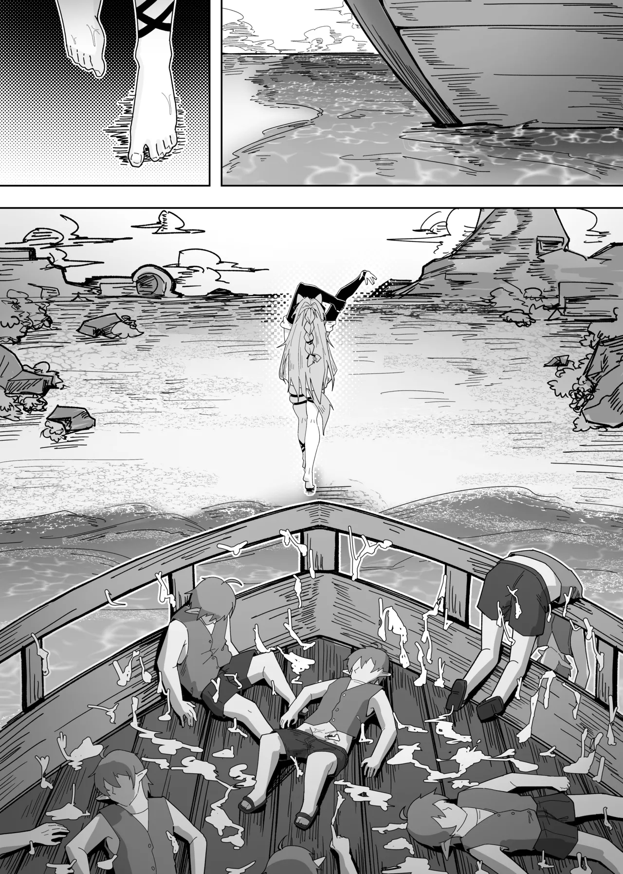 KnightFault（ダスク）·鸿雪大战小杜林（明日方舟同人H·LC整合汉化组获权代发） - Page 53