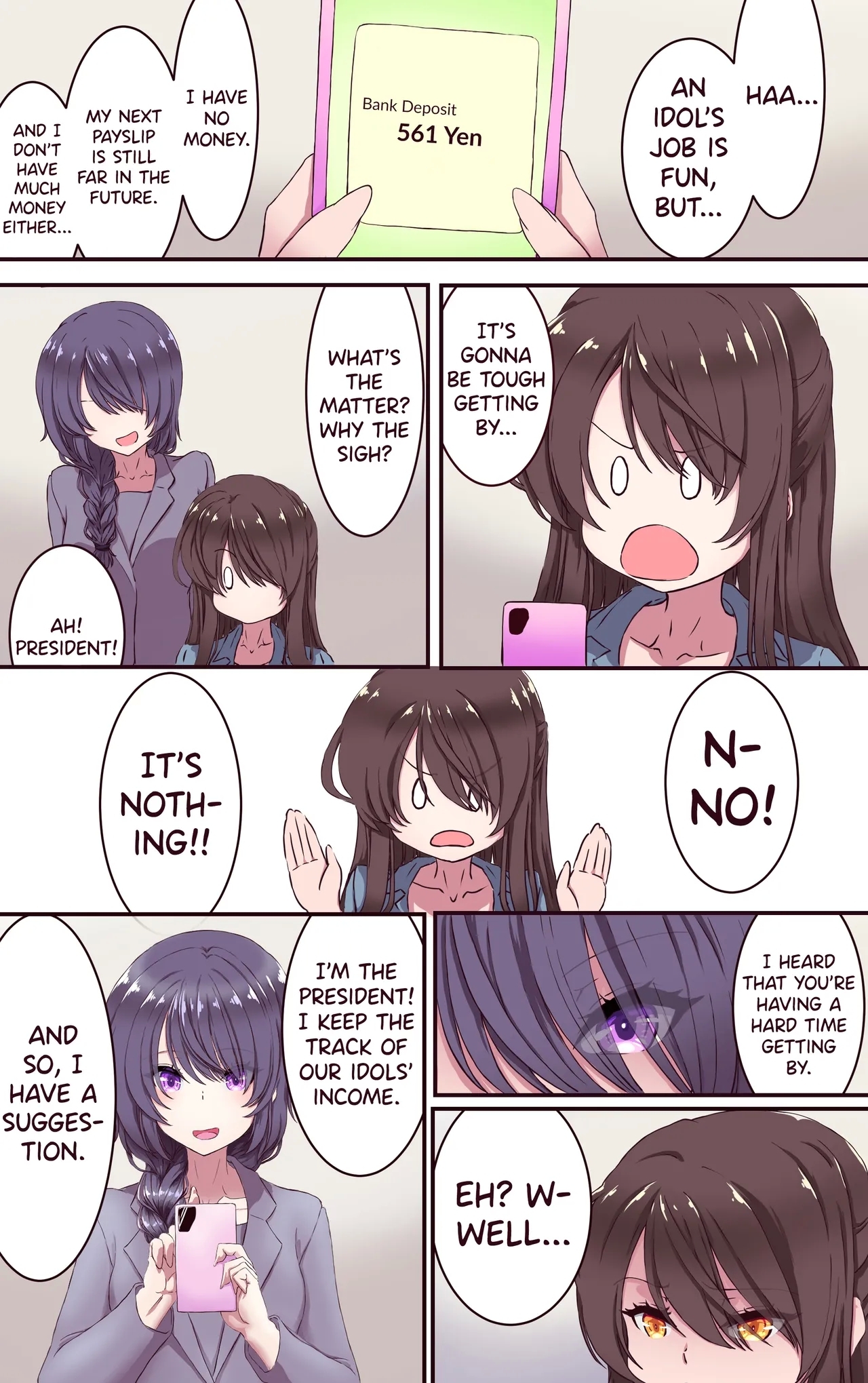 Iku no Gaman Game! Chika Idol 24-jikan Taikyuu Haishin - Page 4