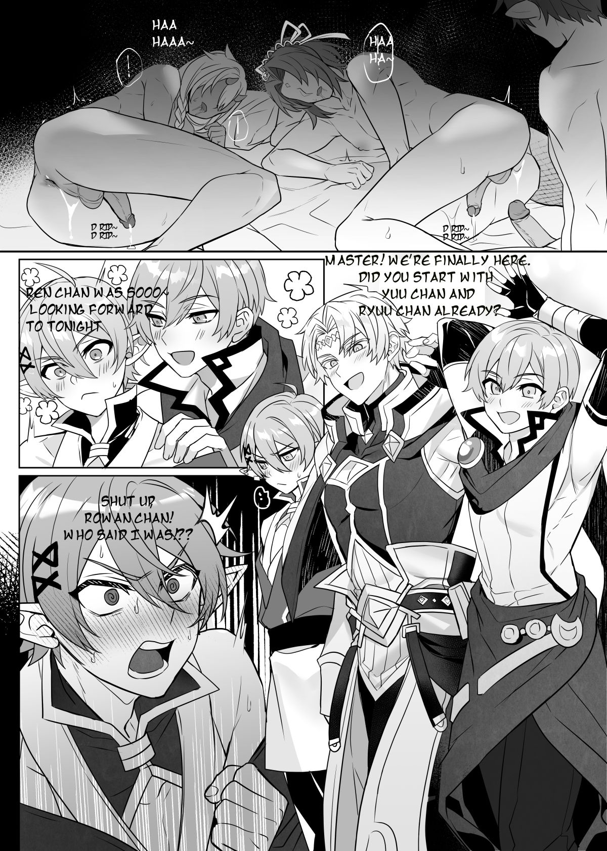 The night before Kibadios' departure pt2 - Page 1