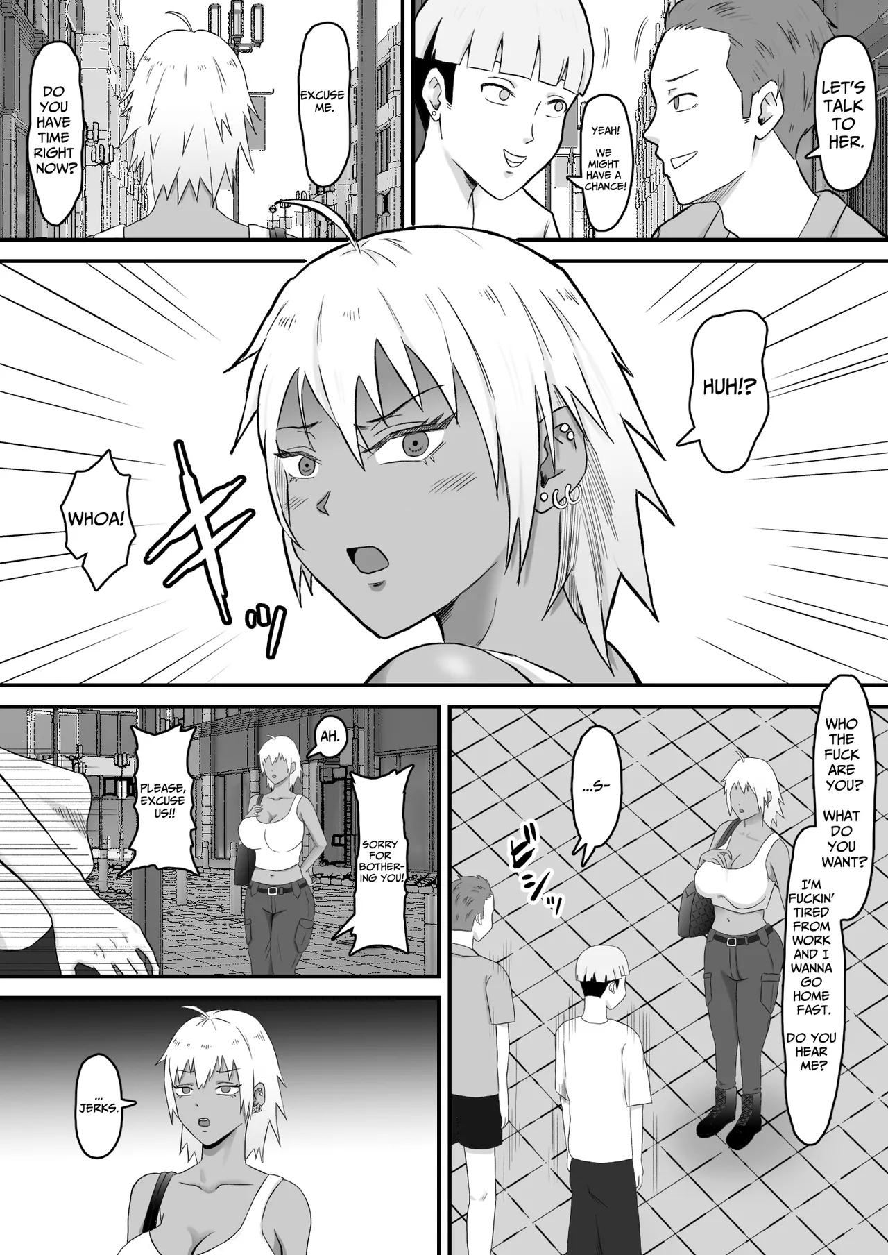 Motoyan Tsuma, Netorareru | Ex-Delinquent Wife Gets Cucked - Page 5