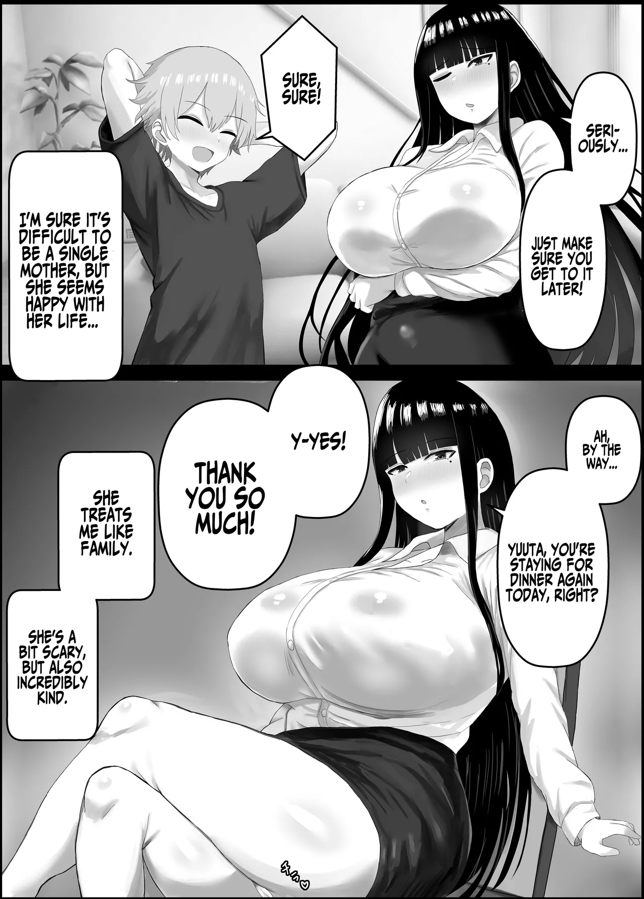 Boku to Shinyuu no Okaa-san | My Buddy's Mom And Me - Page 4