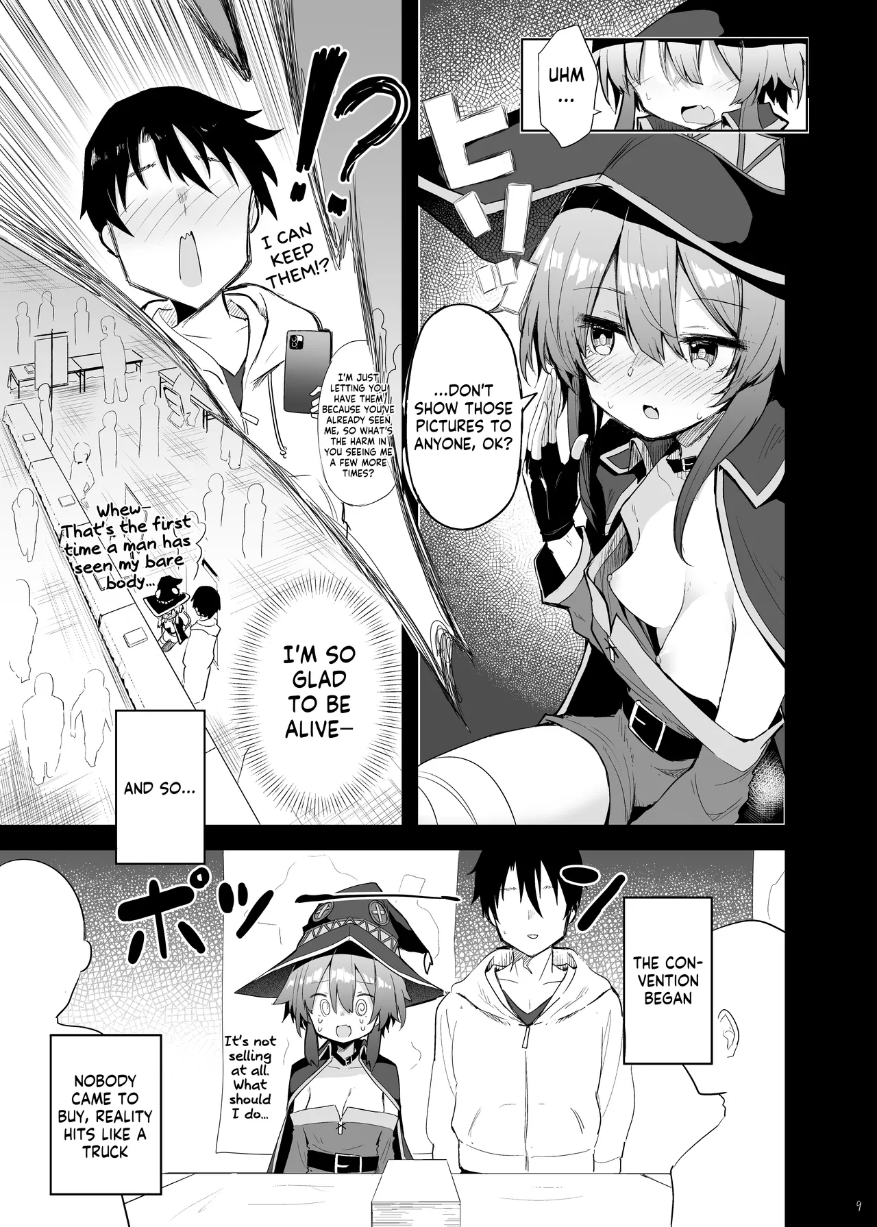 Megumin Cosplayer to Off-Pako Gokko - Page 9