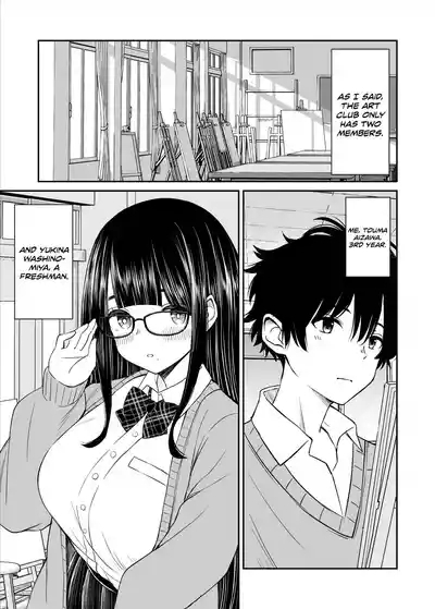 Bijutsubu no Kyonyuu Kouhai ga Nude Model ni Natta Kekka Amari ni Ero Sugite Ore no Geijutsu ga Bakuhatsushita Hanashi 4