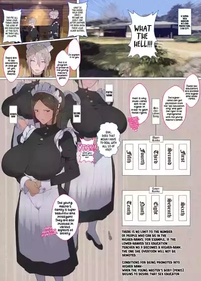 Ten Sexy Maids Who Works at a Mansion to Teach Sex Education 7