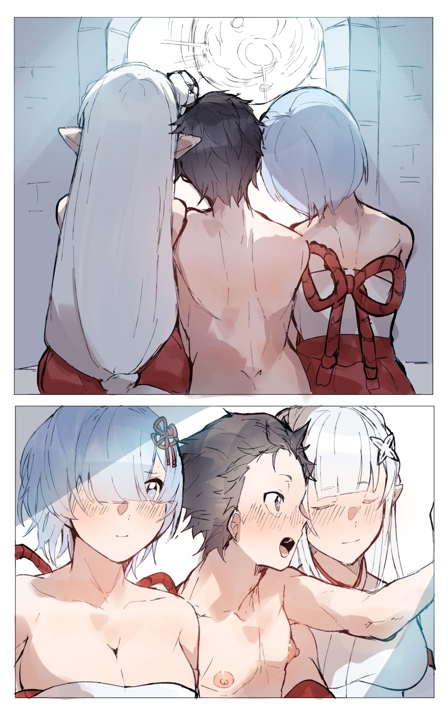 Subaru x Emilia and Rem New Year 2025 - Page 23