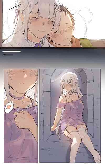 Subaru x Emilia and Rem New Year 2025 3