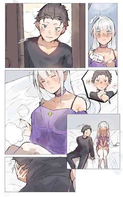 Subaru x Emilia and Rem New Year 2025 4
