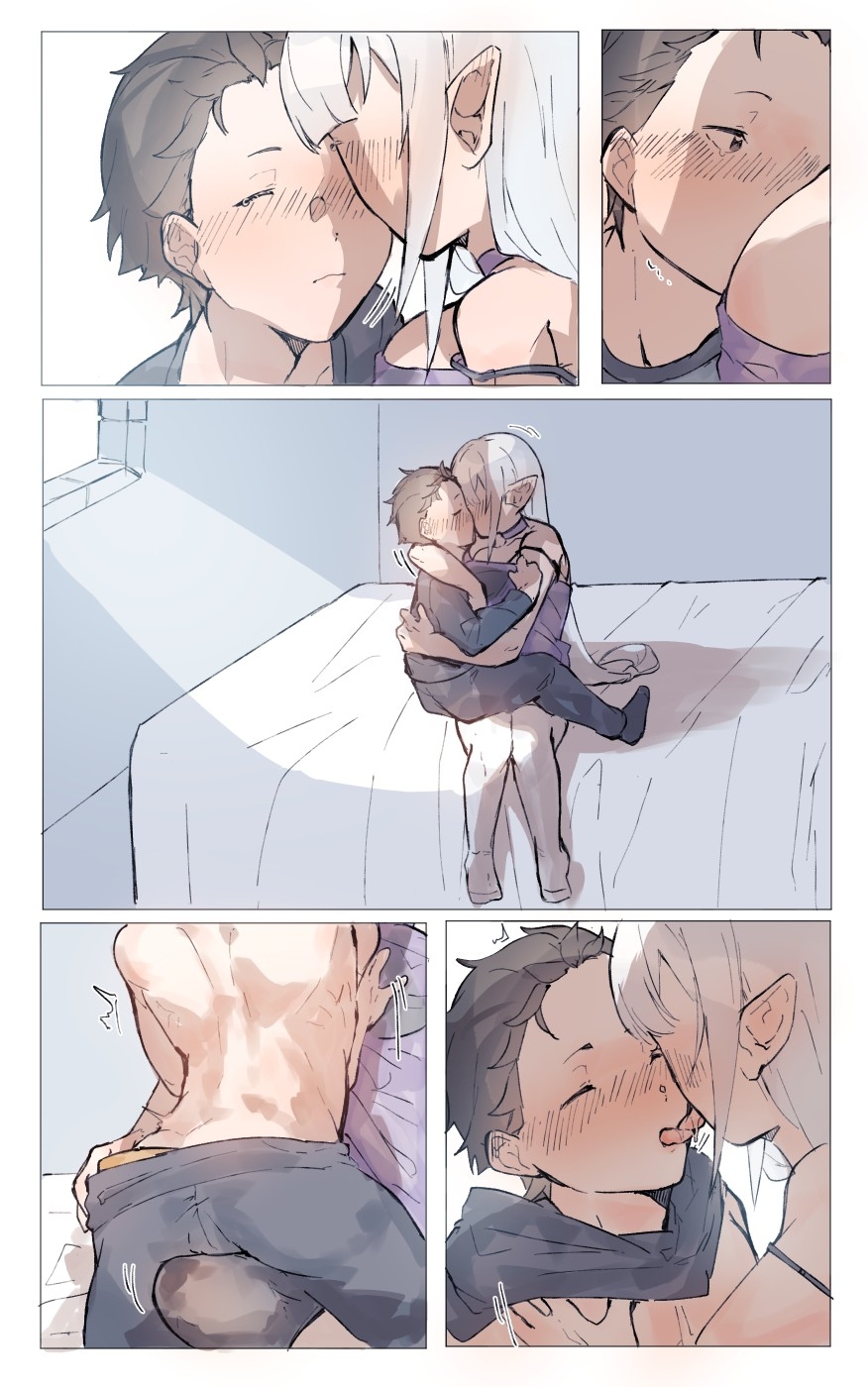 Subaru x Emilia and Rem New Year 2025 - Page 6