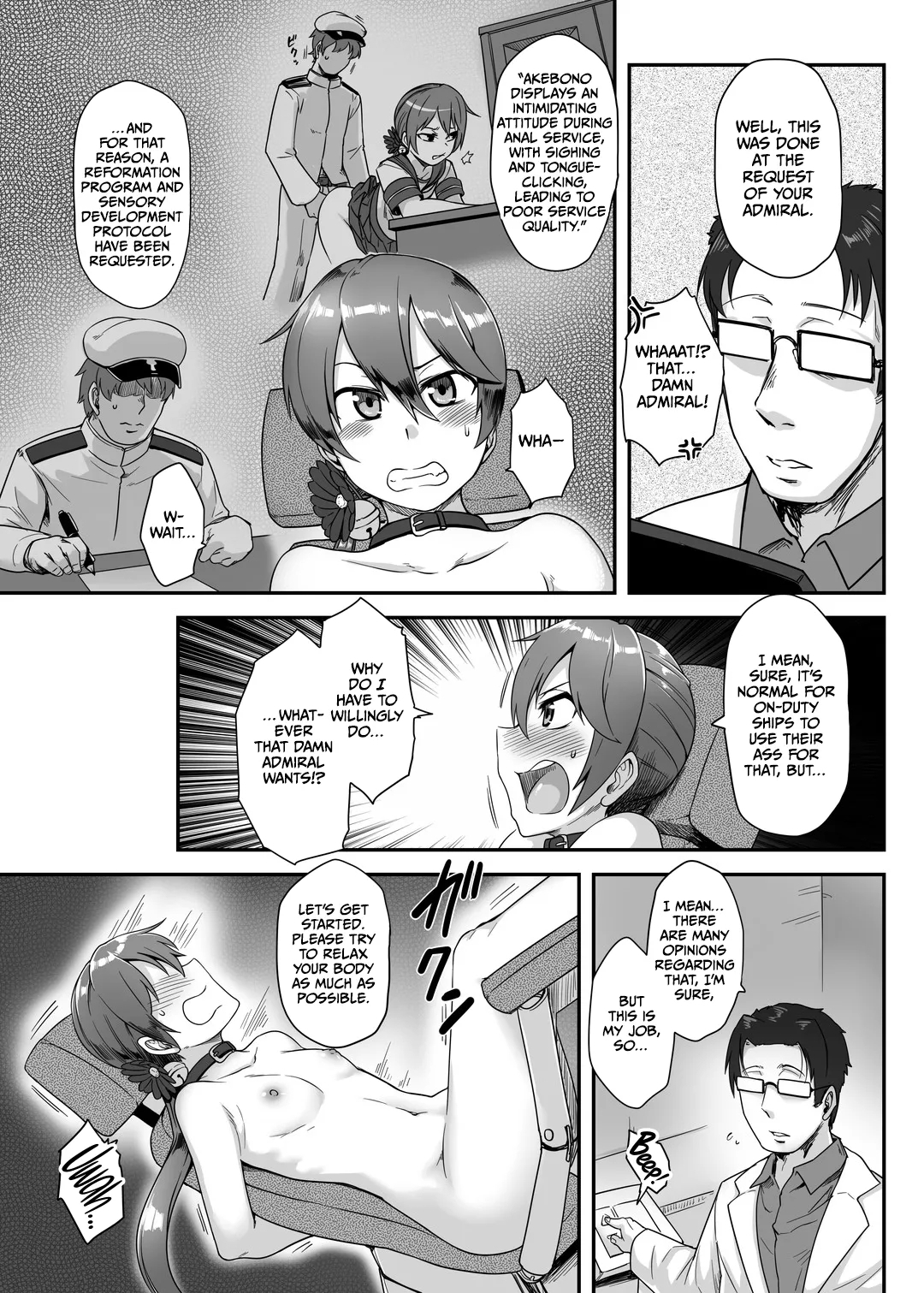 Anal Houshikan Akebono Saikyouiku Tokumu 3
