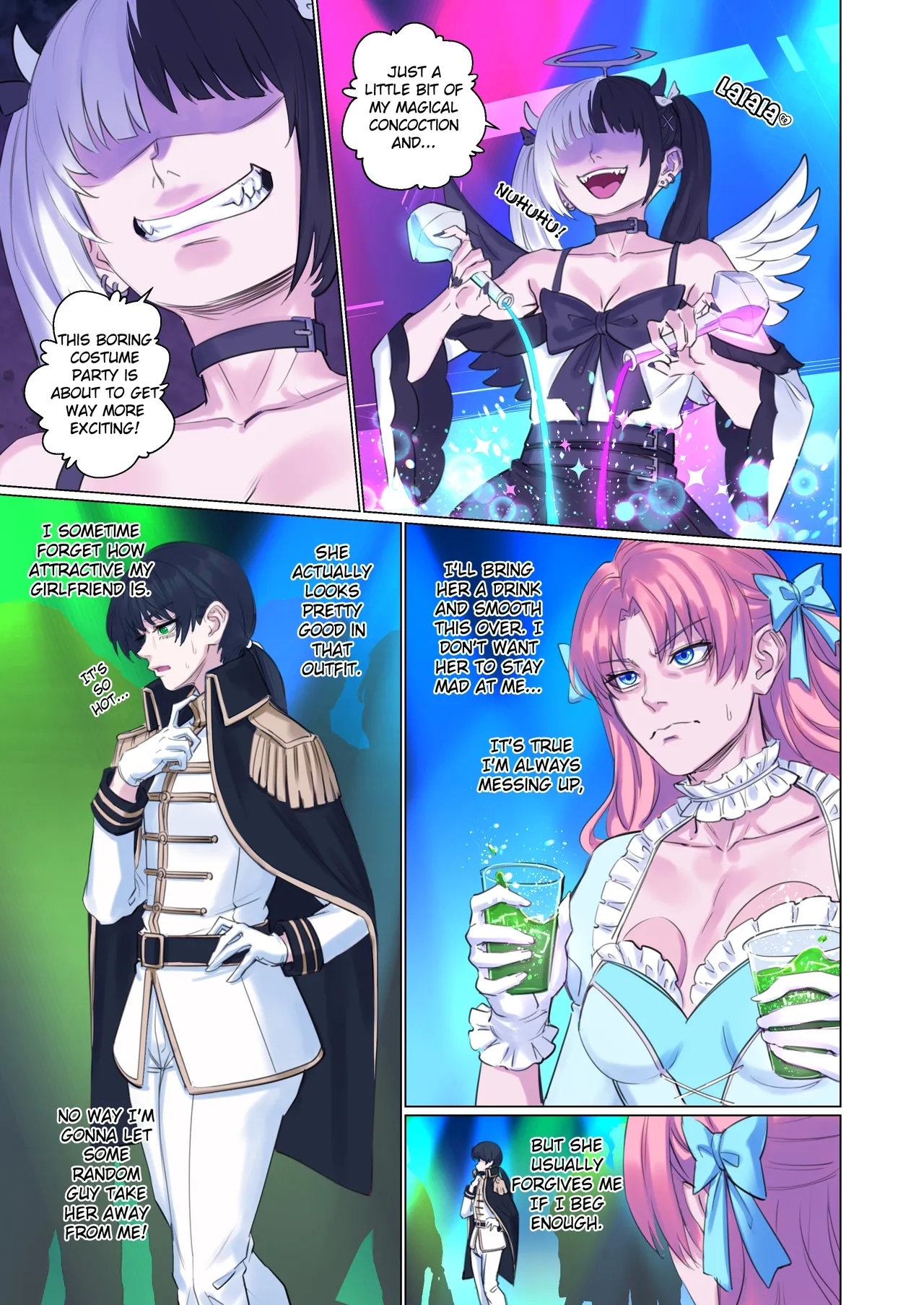 getting into character - Page 5