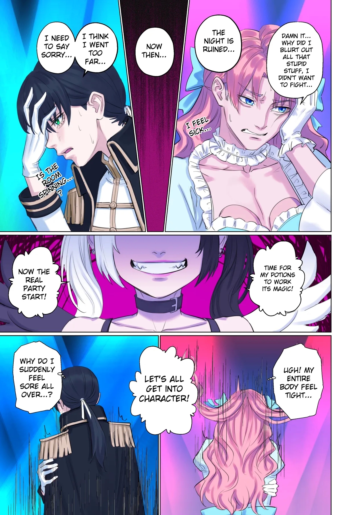 getting into character - Page 7