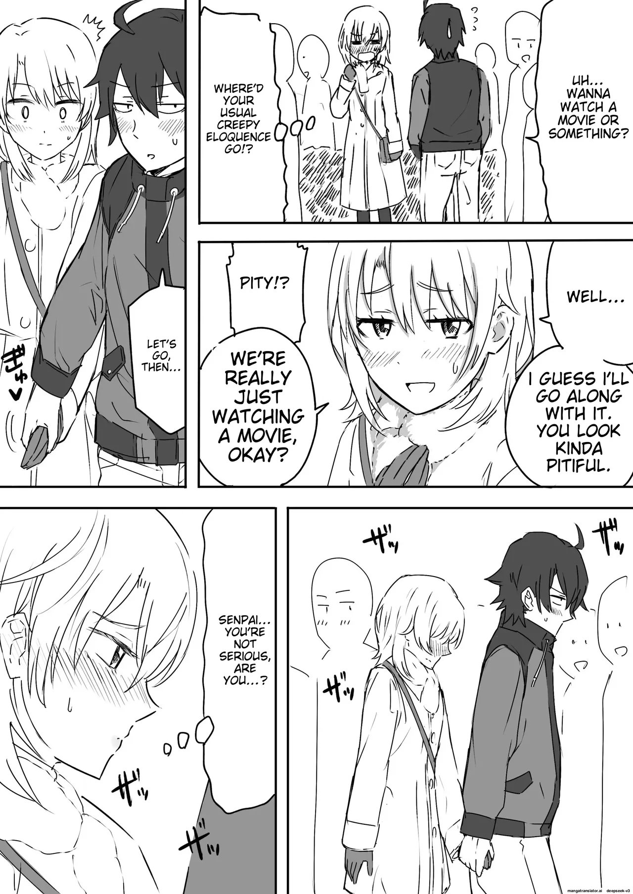 Azato Kawaii Kouhai JK to Noukou Sesshoku Zenpen | Close contact with a cute junior high school girl, part 1 - Page 8