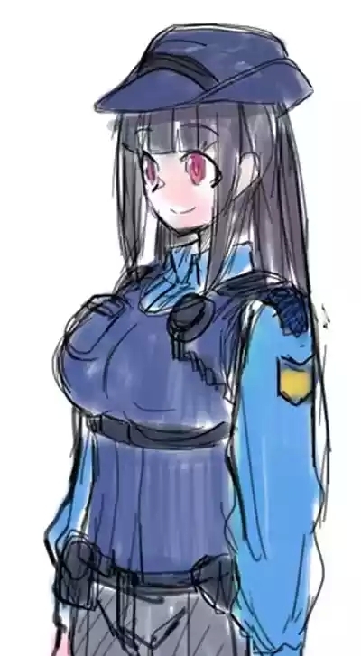 Ottorishita Chohatsu Kurokami no Onna Keisatsukan ga Sekusaroido ni Kaizosareru | A Gentle Long Black Haired Female Police Officer is Remodelled into a Sexaroid ch 1-3 9