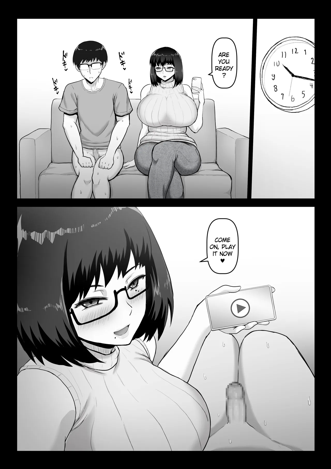 Kowakuteki na Kanojo wa "Netorase" ni Kyouryokuteki de Boku no Utsubokki Okori o Mite Emi o Ukaberu. | My Seductive Girlfriend "CUCKOLDS" Me Willingly and Smiles When She Sees My Sad Erection - Page 9