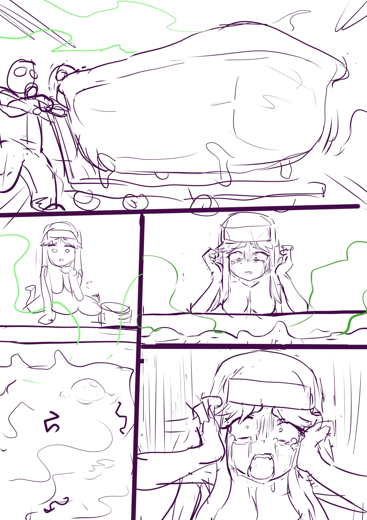 茵蒂克丝的无尽凌辱第15话：情侣游戏，精液大胃王 - Page 61