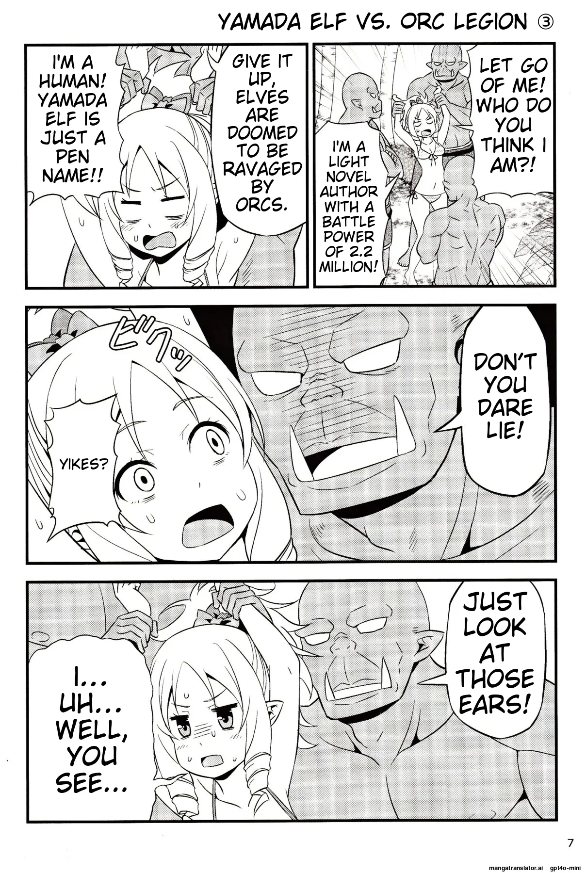 Yamada Elf Sensei VS Orc Gundan 5