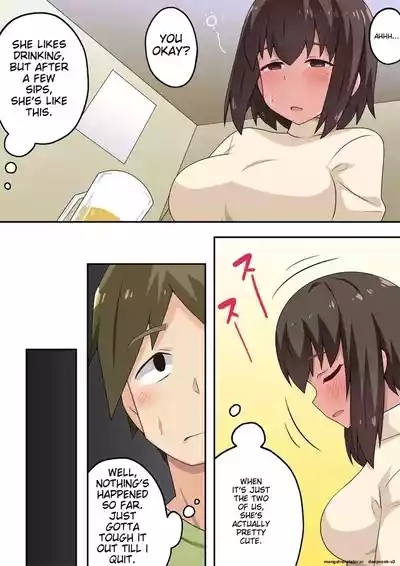 Sokuyoi Kanojo wa Nerawareteita | She was a target for getting drunk quickly. 5