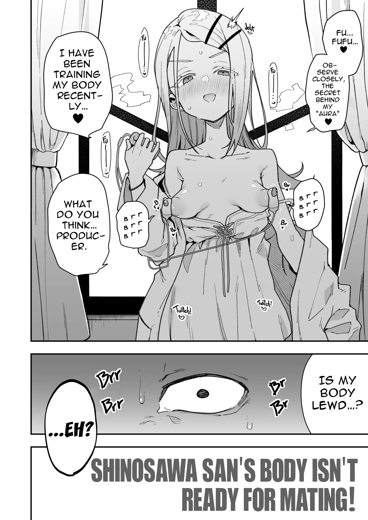 [Inbou no Teikoku (IN-KA of the Dead)] Shinosawa-san no Koubi Muki de wa Nai Karada. | Shinosawa-san's Body Isn't Ready for Mating! (Gakuen IDOLM@STER) [English] [DUAL] [Decensored] [Digital] 2