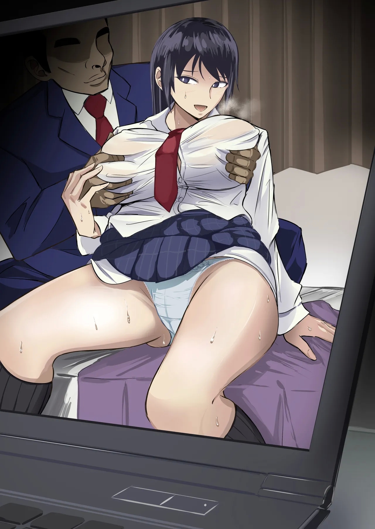Kanojo ga AV Joyuu Yattete Class no Yatsu ga Danyuu datta Hanashi - Page 2