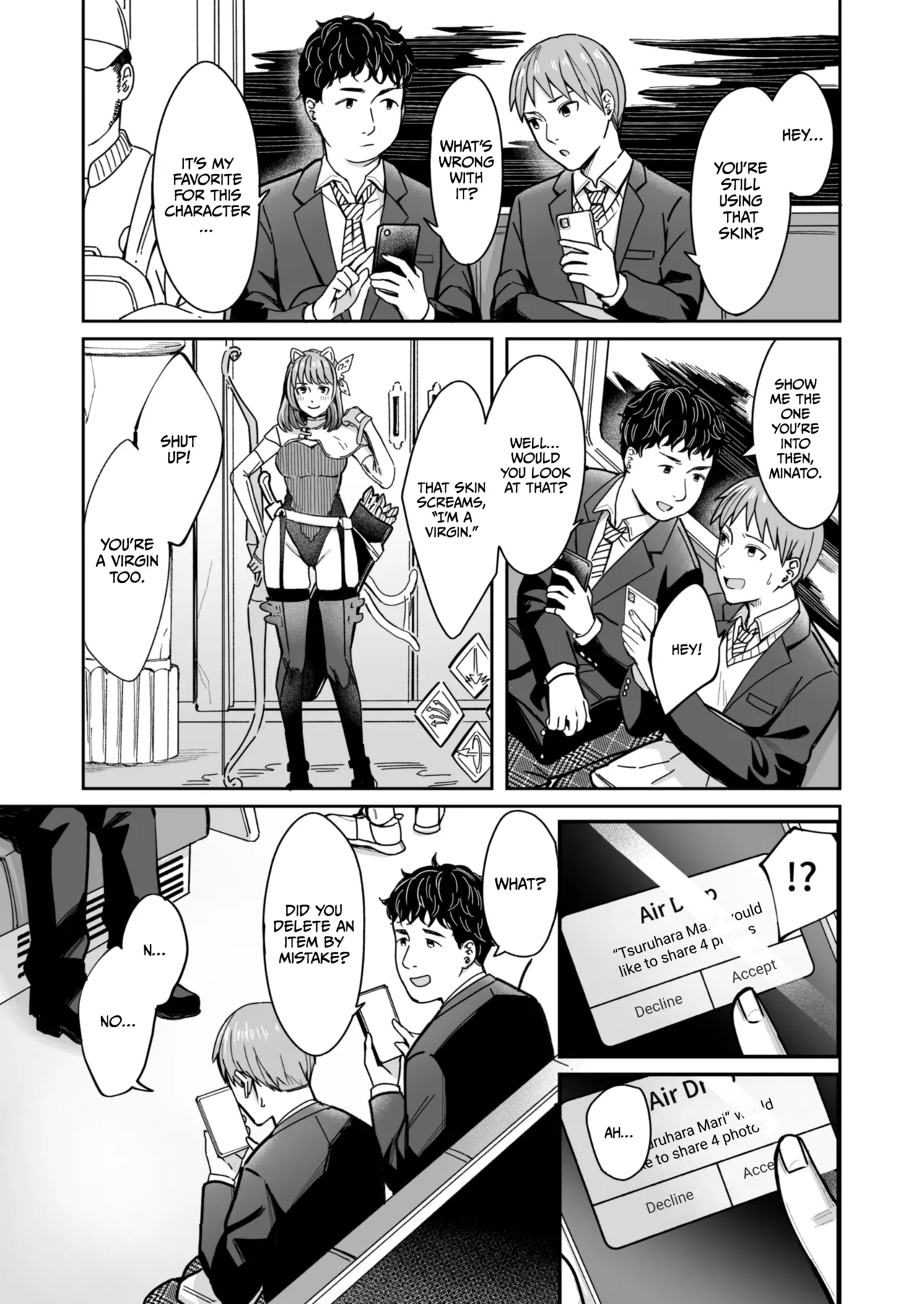 Shiranai Josei kara Gazou Kyouyuu de Eroi Jidori ga Okuraretekita Hanashi - Page 4