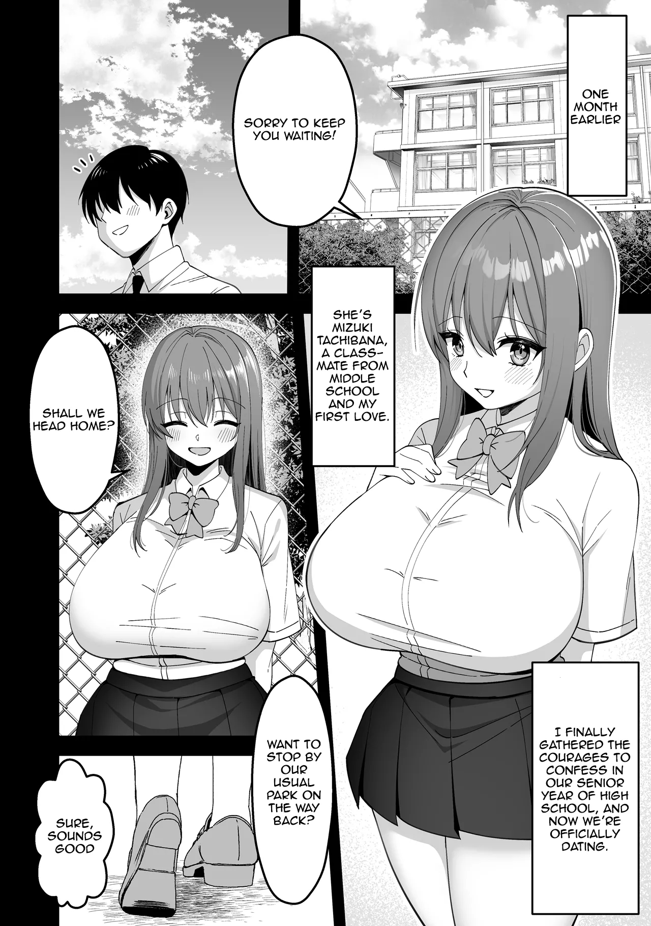 Suieibu no Kanojo ga Netorarete Charao no Kyokon ni Ochiru made | The Story of a Swim Club Girl Who Gets Stolen and Falls For a Playboy - Page 4