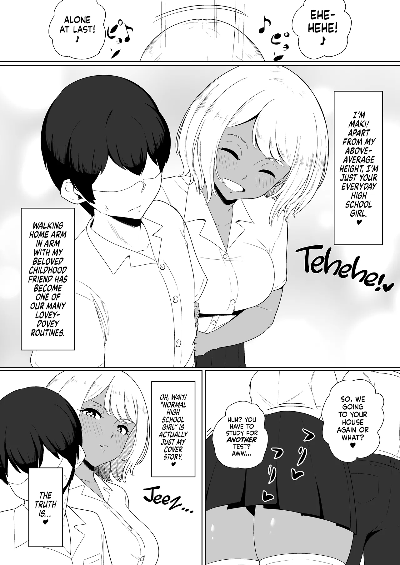 inma na Osananajimi no Sakunyuu Jijou "Houkago Onedari Chichishibori Hen" ー Milking My Succubus Childhood Friend?! - Begging To Be Wrung Out After School! - Page 4
