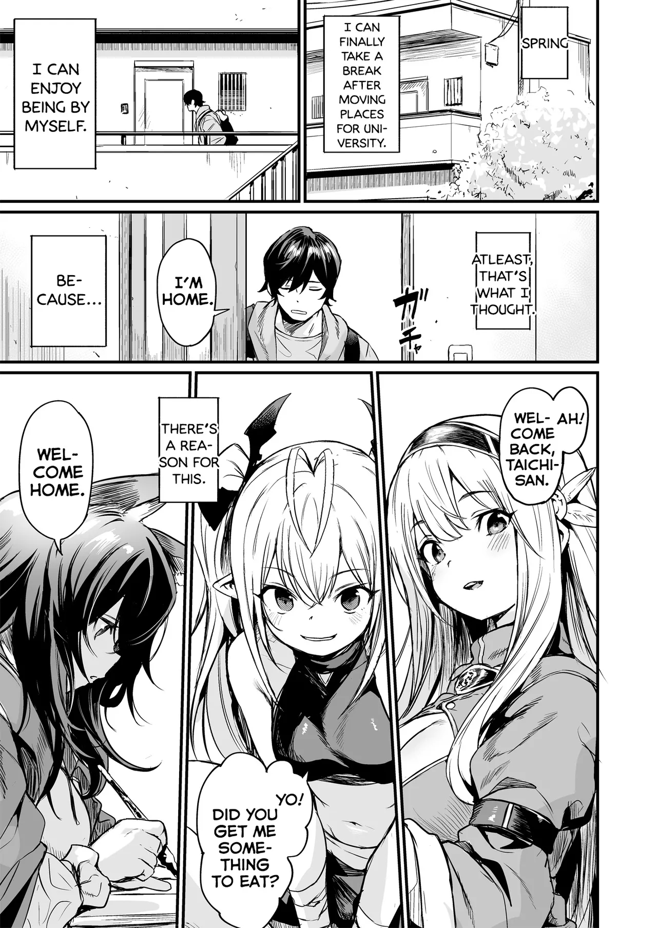 Isekai kara Kimashita. | They Came From a Different World - Page 3