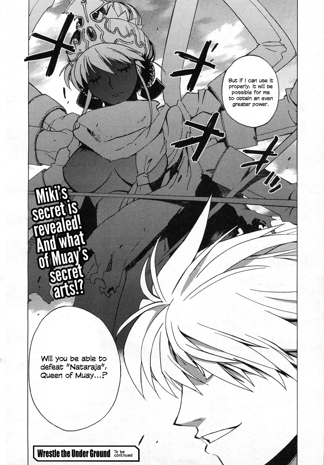 Wrestle! The Under Ground manga fanservice compilation 38