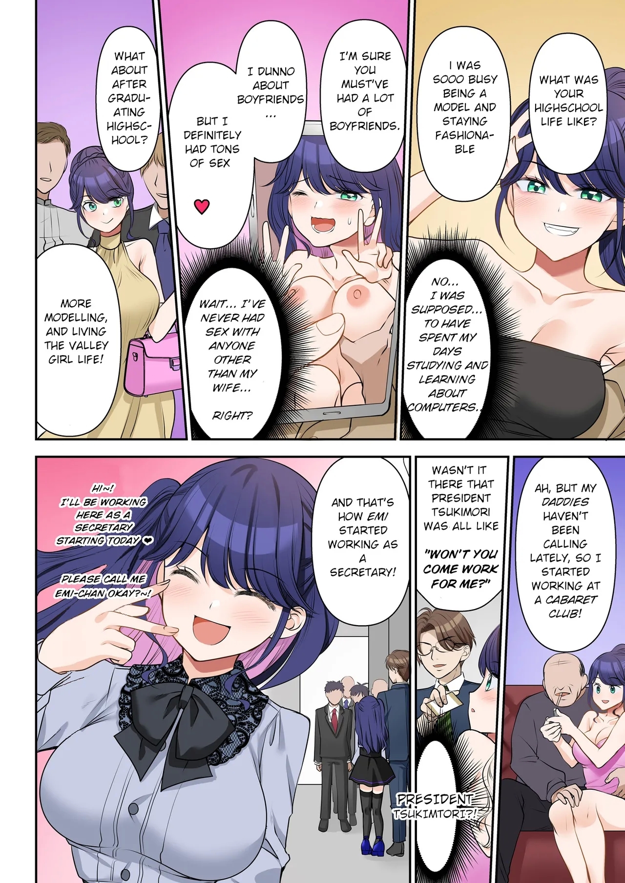 Jinsei Henkou Keiyaku Shachou♂ → Sex Hisho♀ | Life Change Contract - President♂ → SEXcretary♀ - Page 9