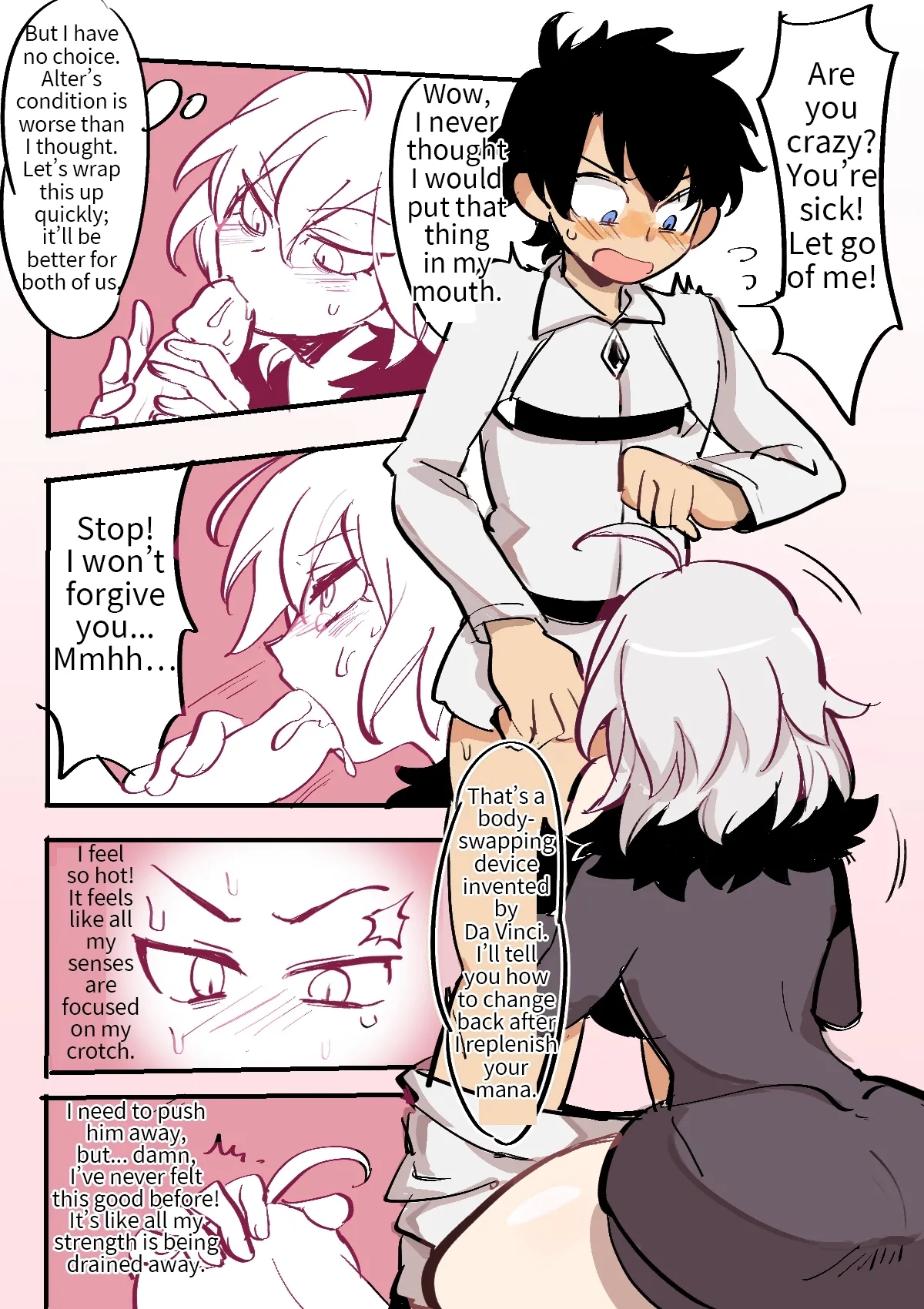 Fate/Grand Order Body Swap - Page 6