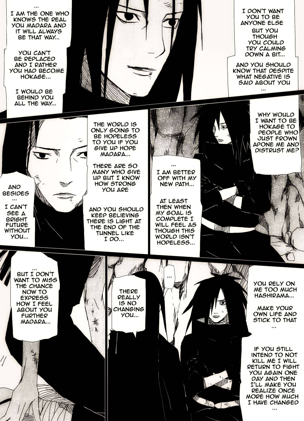 Hashirama x Madara Doujinshi by hachimitsubani - Page 10