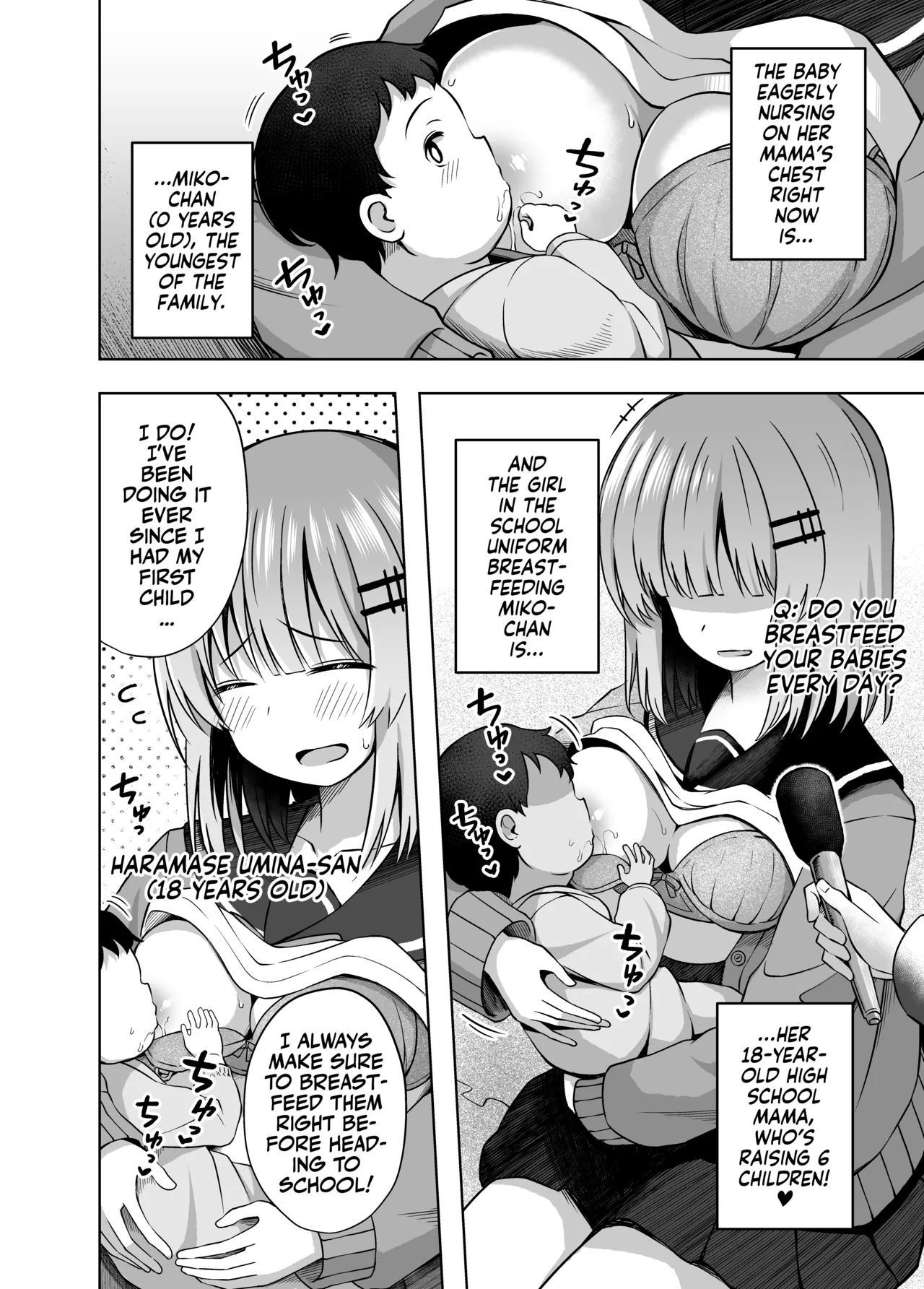 Oyakode Sho●●sei de Ninshin Shite Akachan Unjaimashita. | My Mama and I gave Birth While I was in Elementary School! - Page 6