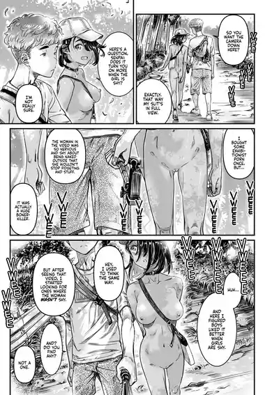 Hiyake no Zenra Girl wa, Doutei o Sotsugyou shita bakari no Senpai ni Hamedori saseru | The Tanlined Former Town Bike Wants to Make an Exhibitionist Sex Tape With Her Formerly Virgin Senpai 8