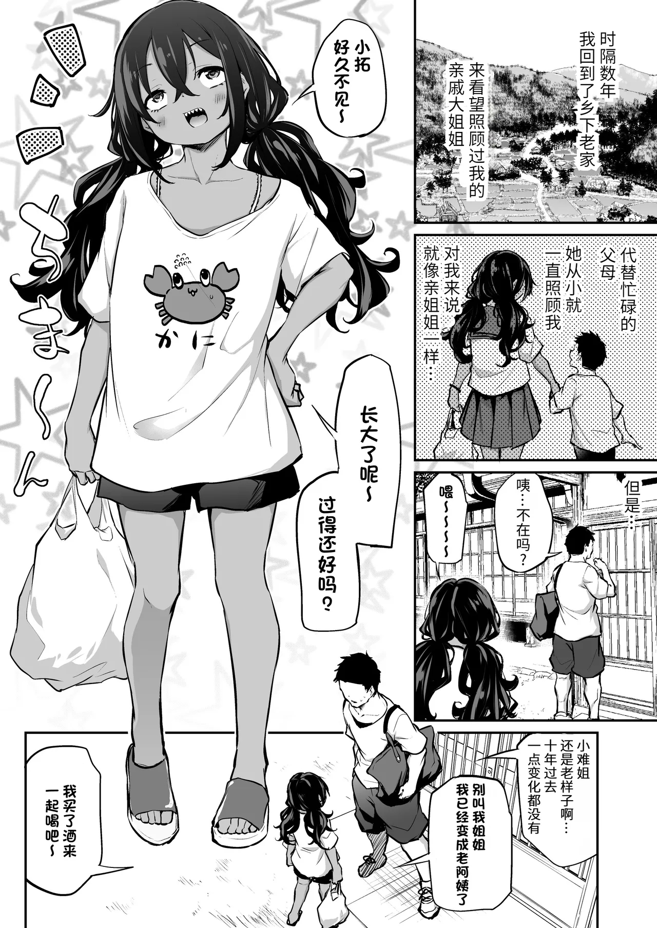 Sunen-buri ni Saikai Shita Shinseki no Onesan ga Nani mo Seicho Shite Nakatta Ken | 时隔数年再会的亲戚大姐姐一点都没有成长 0
