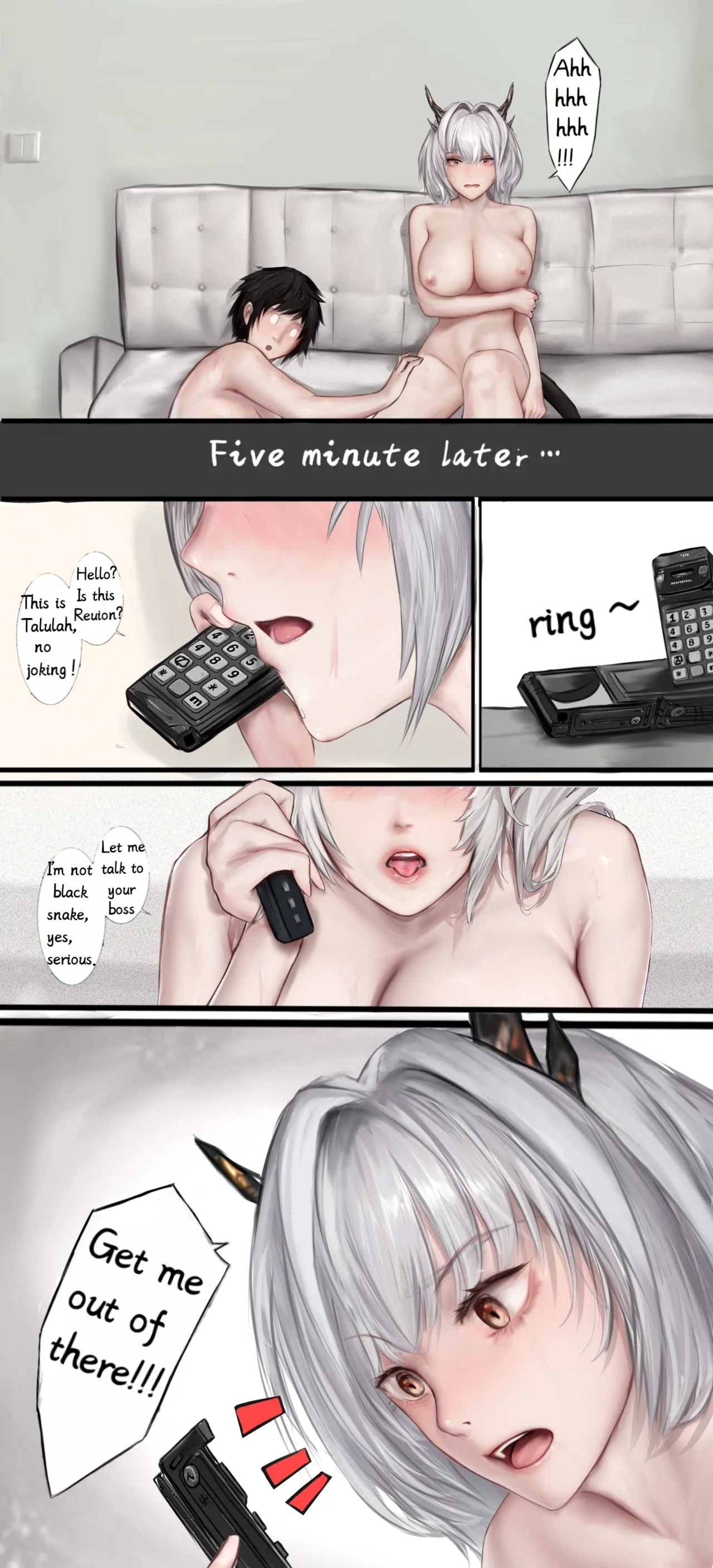 作业帮·《Not yet dawn》（明日方舟英语同人H·LC整合汉化组代发） - Page 32