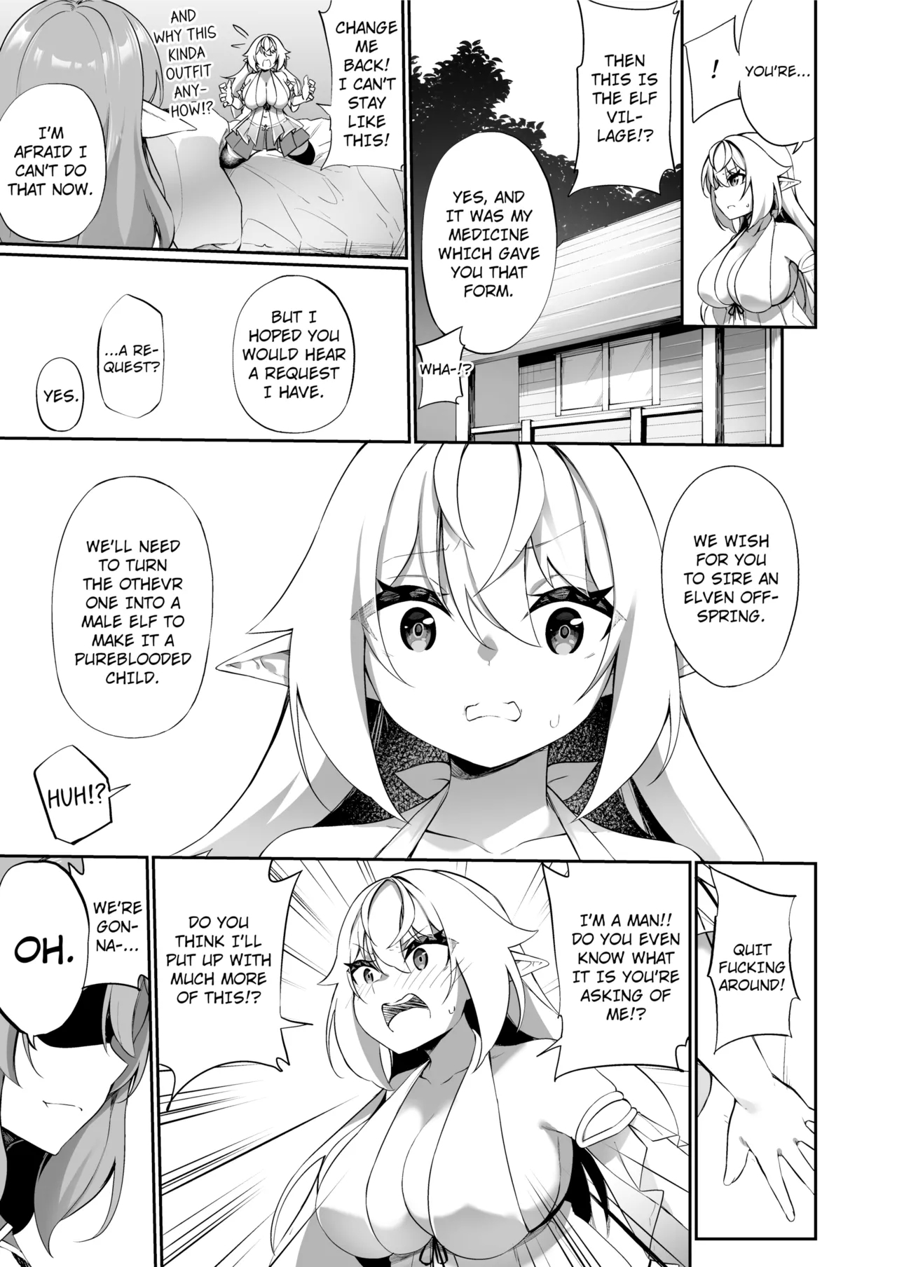 ♂ Boukenshaturned-♀Elf and Her Comrade - Page 14