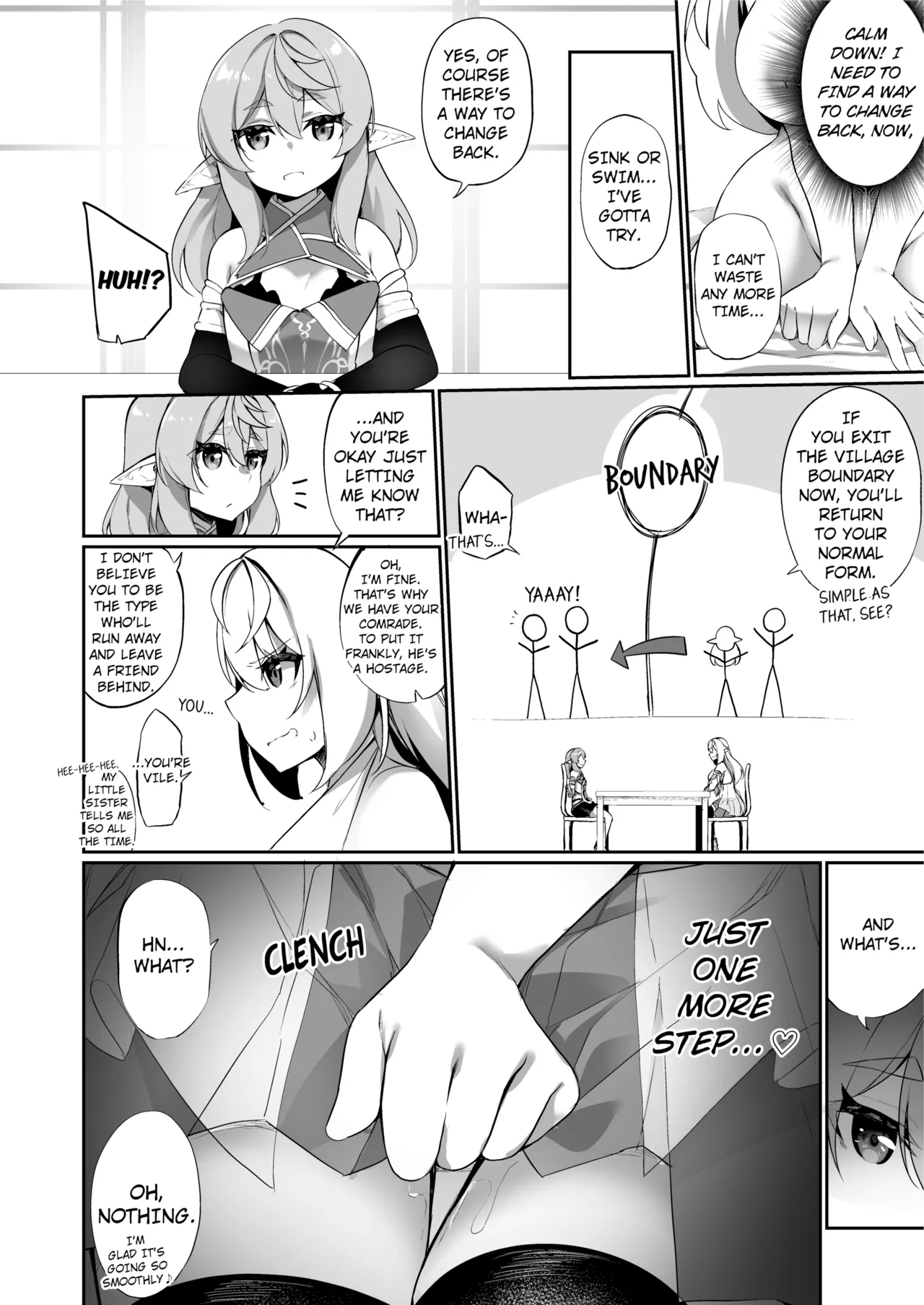 ♂ Boukenshaturned-♀Elf and Her Comrade - Page 21