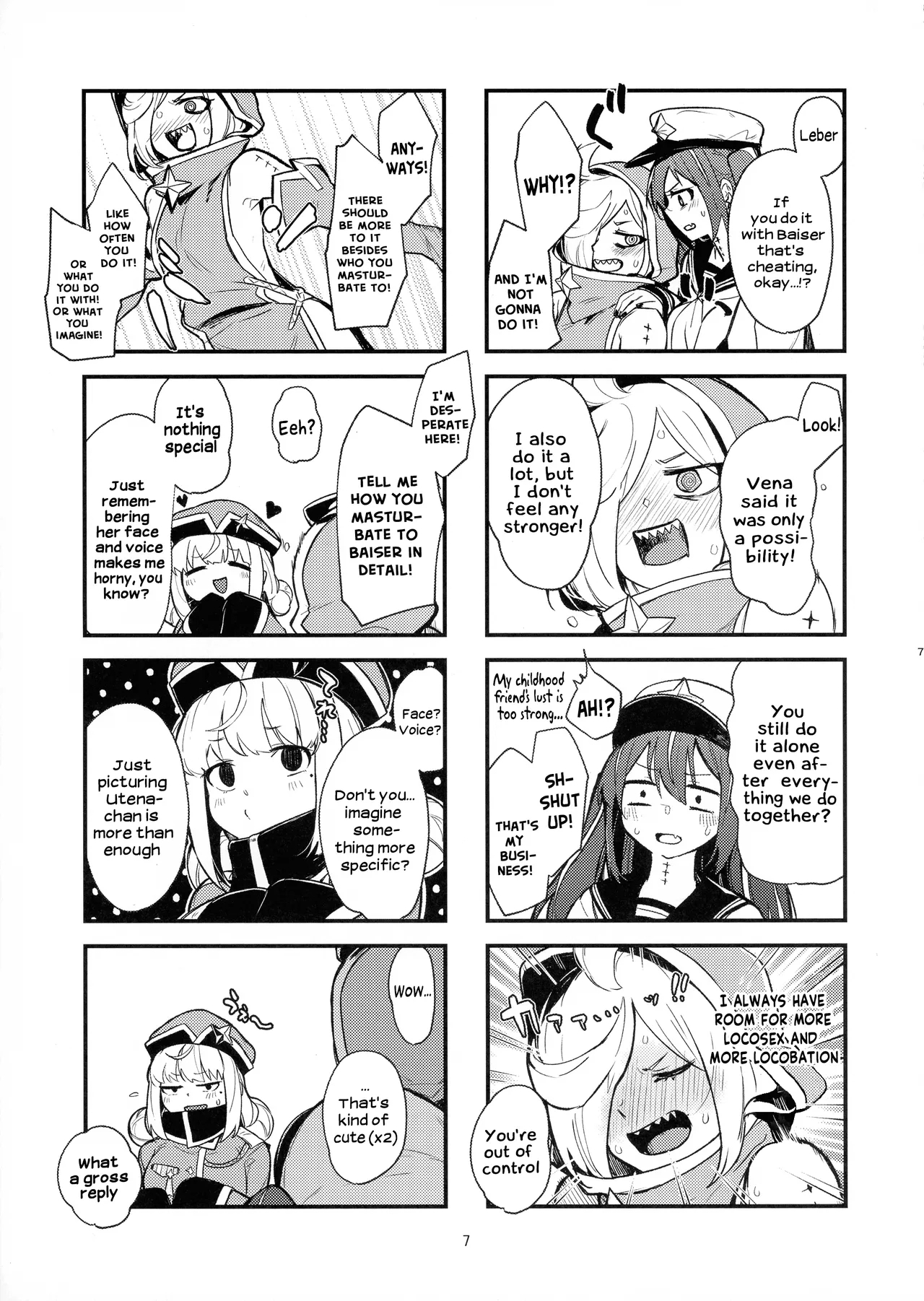 Takaraka ni Ute ni ~ | Loudly Utenbating - Page 7