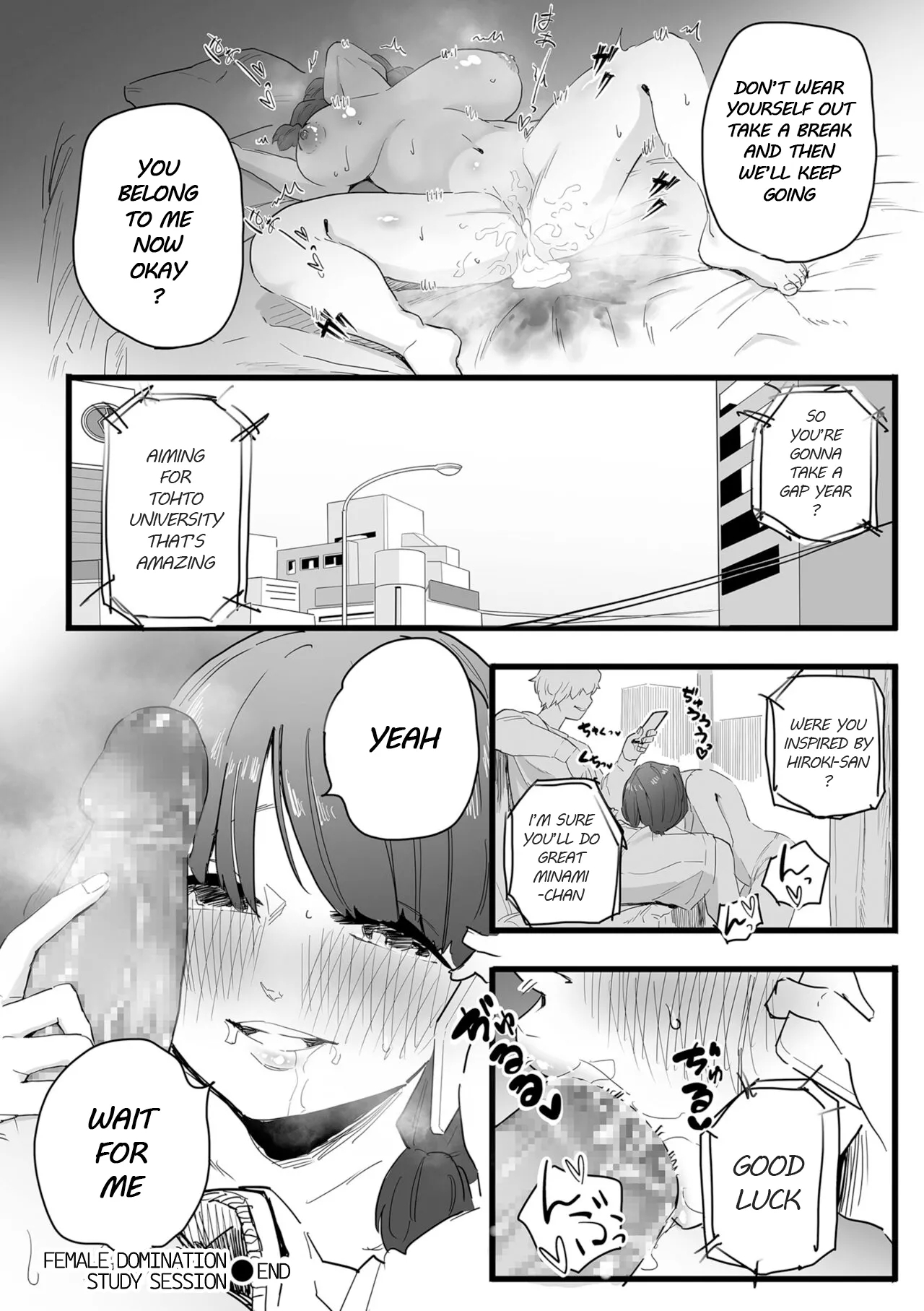 Mesu-ochi Benkyoukai | Female Domination Study Session - Page 30
