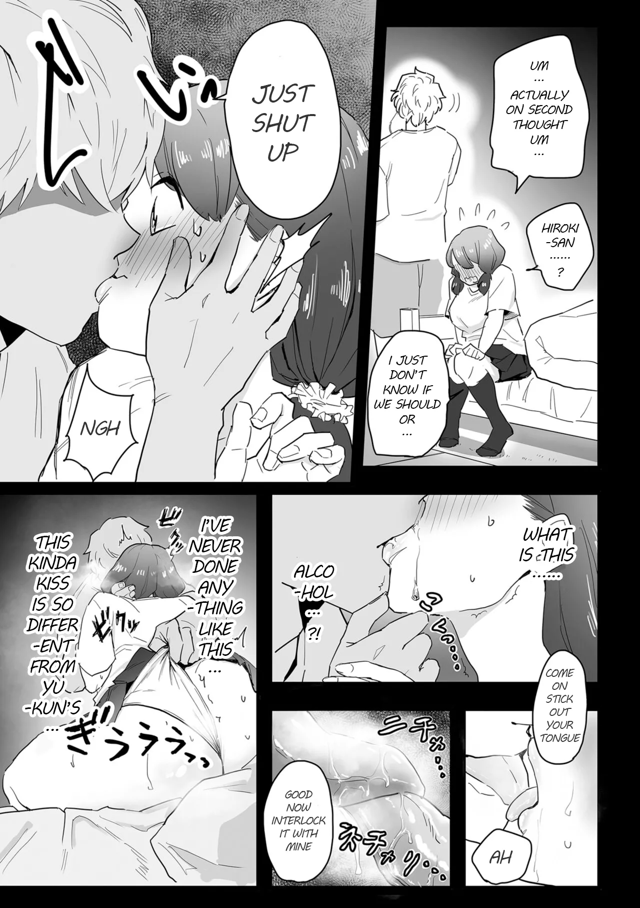 Mesu-ochi Benkyoukai | Female Domination Study Session - Page 9