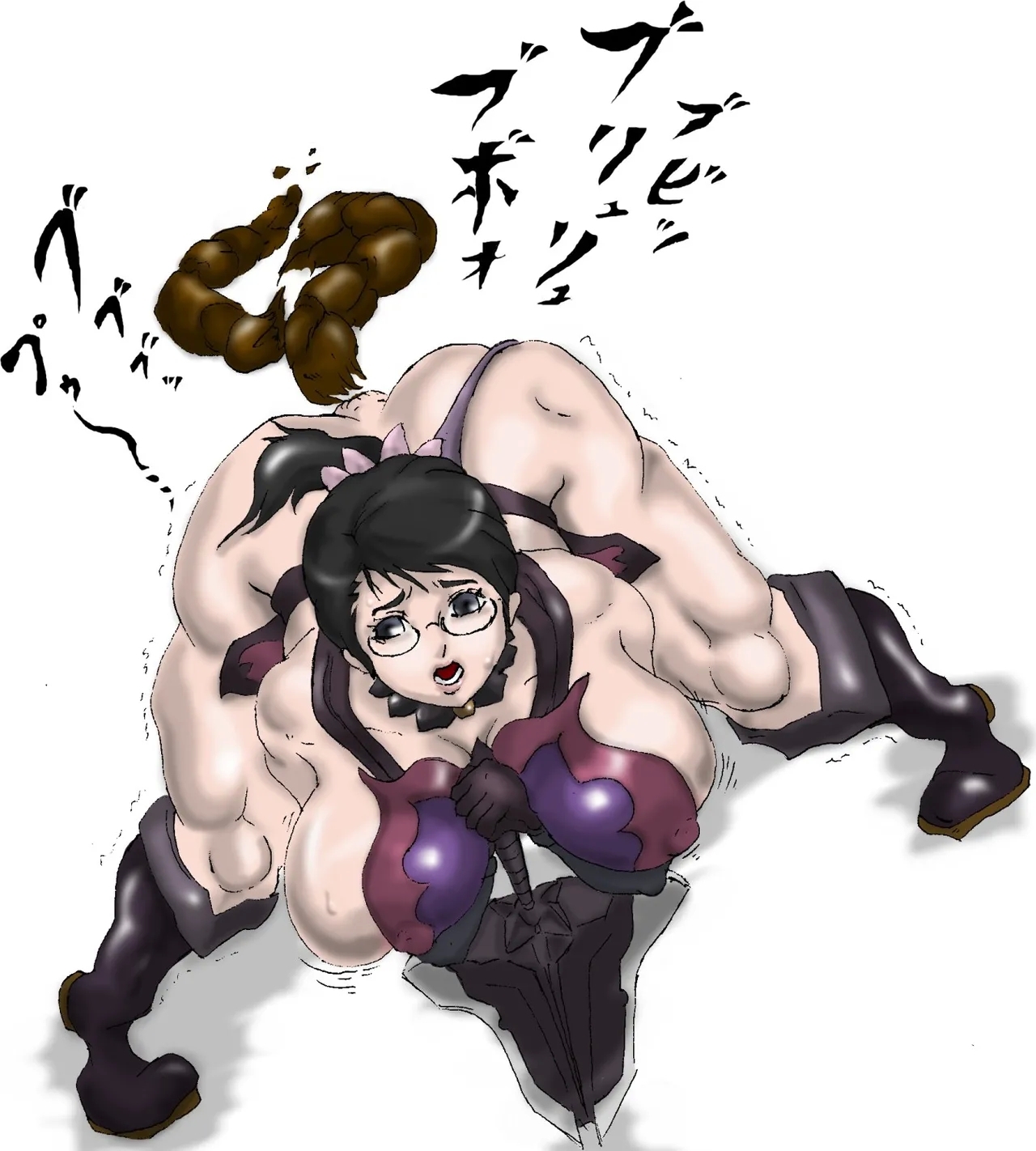 Bound Artist: 1cho1ri - Original Wanking - Picture 1