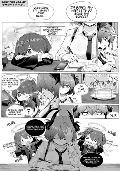 Fiammetta x Exusiai Short Story + Omake + Egg Play 1