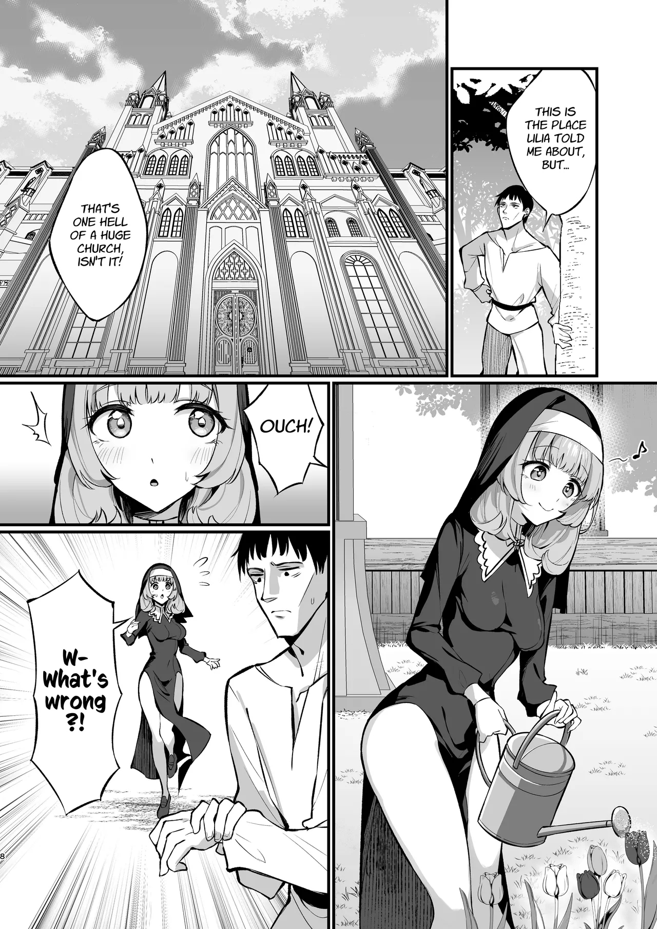Sister Kanzen Haiboku.| A Sister's Absolute Defeat: Until an Innocent Nun Enters Heat and Indulges in Passionate Mating Sex - Page 8