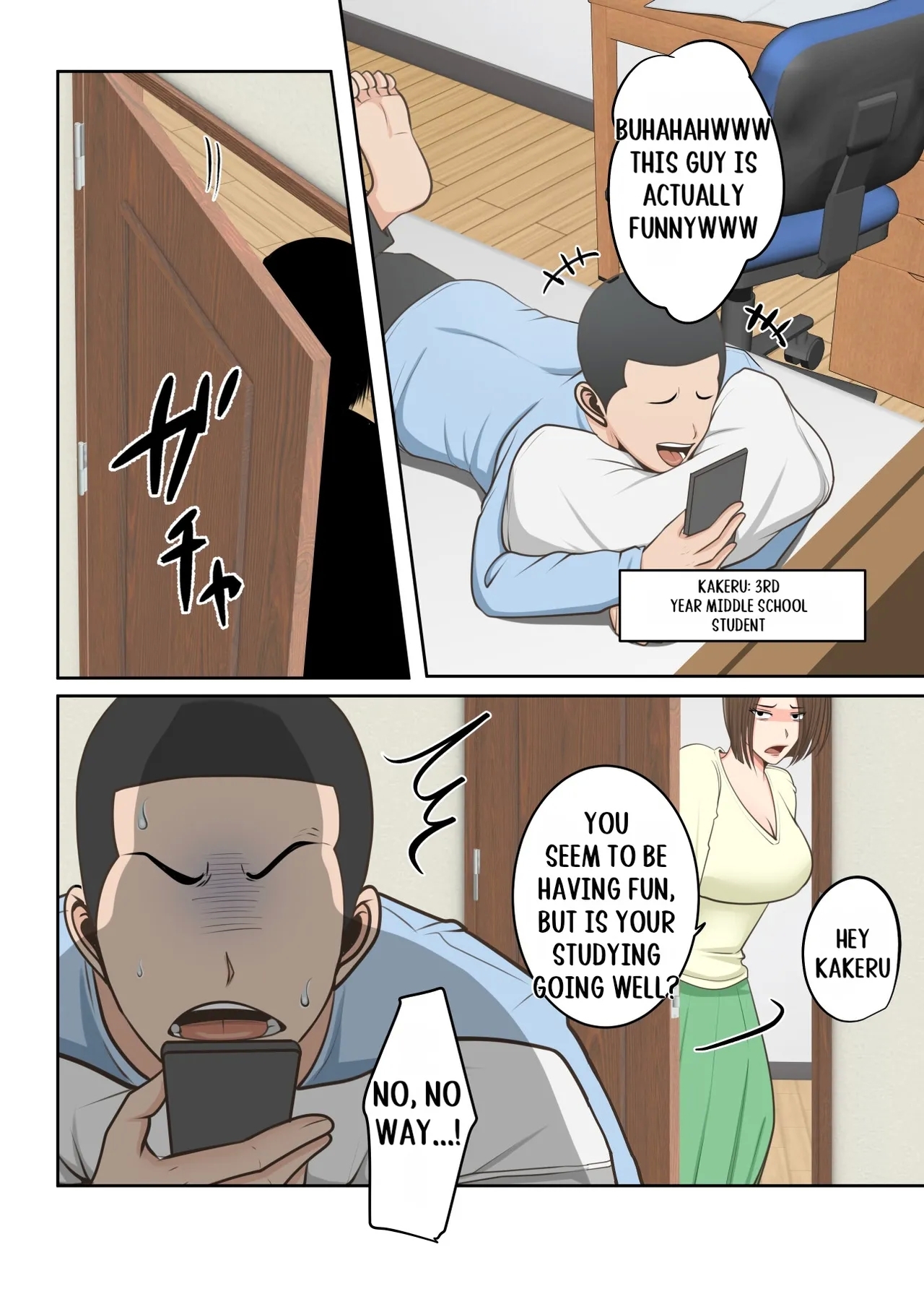 Oni no Kyouiku Mama ga Musuko to Amaama SEX made - Page 2