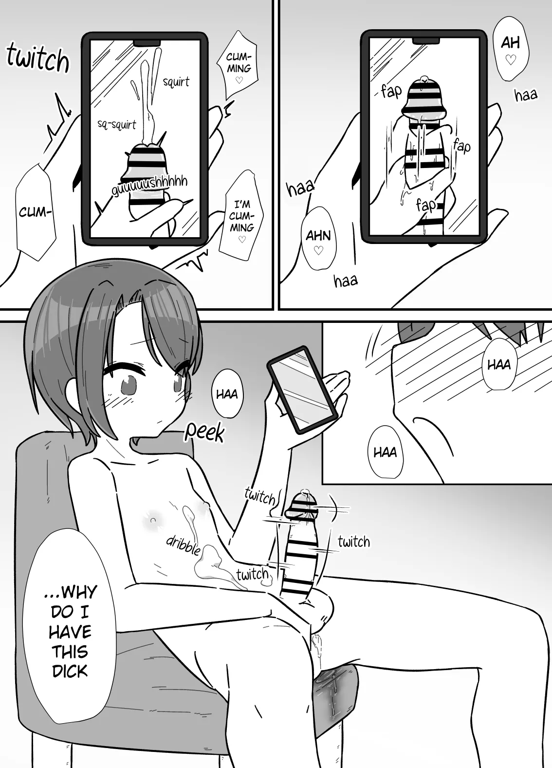 Jibun no Chinpo ga Sekai Ichi! - Page 1