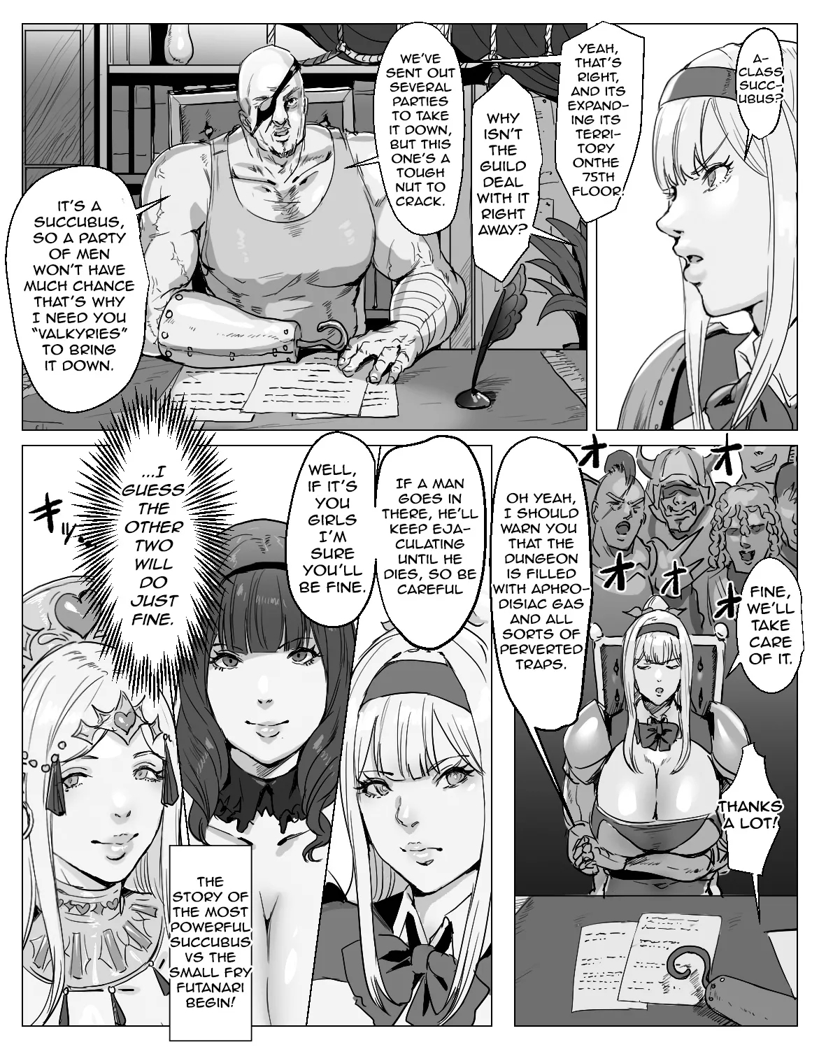 Saikyou Futanari Party ga Ero Dungeon ni Buzama Haiboku Suru Hanashi - Page 5