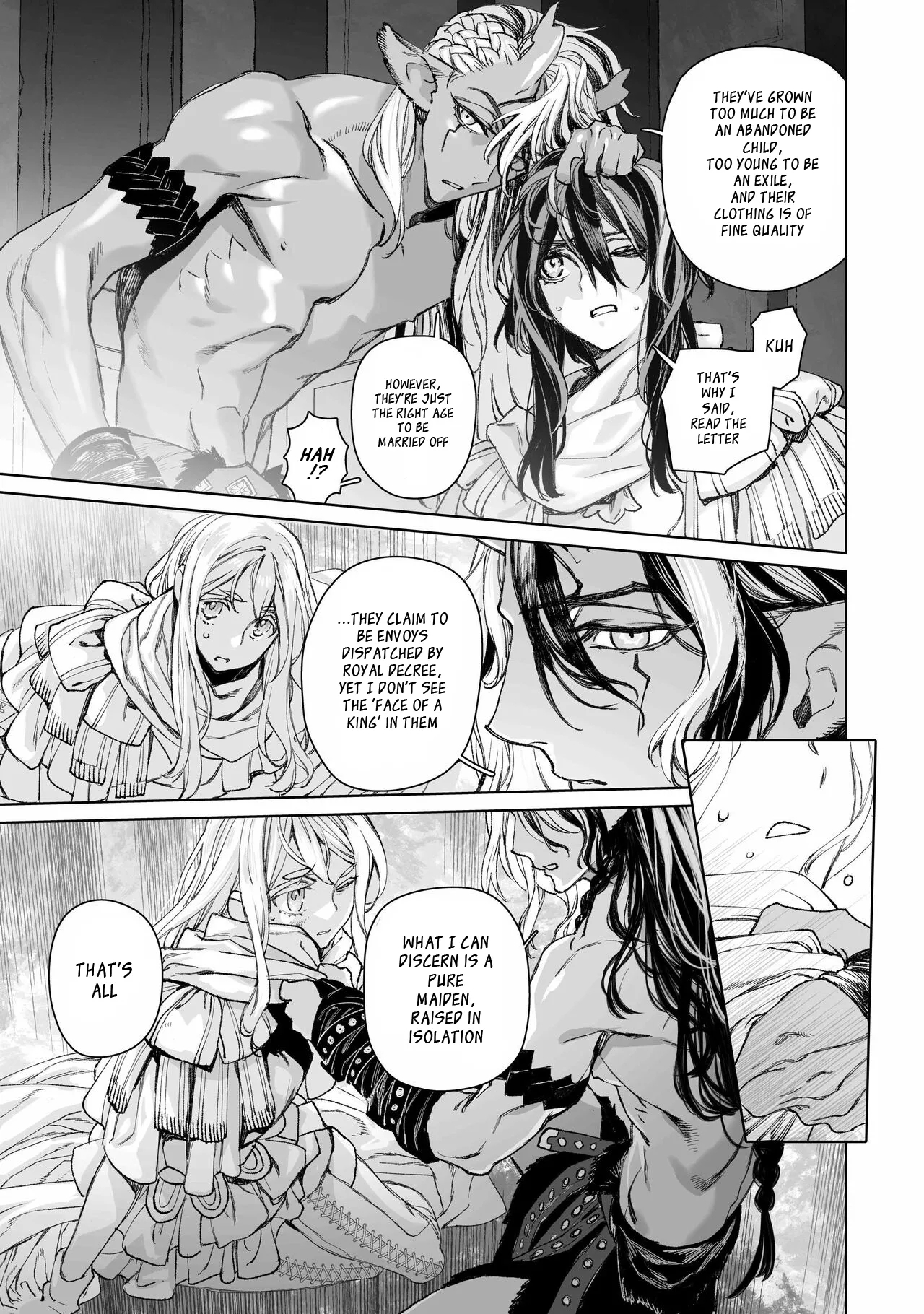 Moloch no Toriko| Moloch's Victims ~ An Unexpected Marriage Between a Pure-Breeding Lesbian and a Giant God Clan in an Unforgivable Error - Page 10