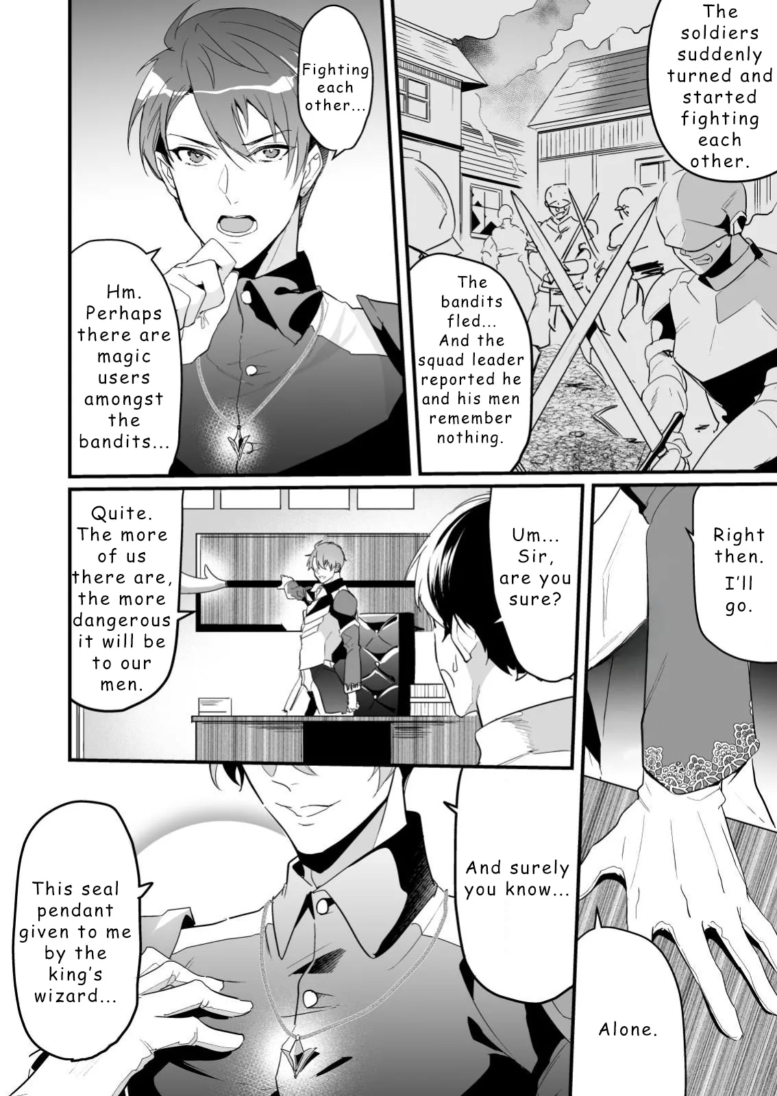 Ayatsuri Ryoujoku Kishi | Manipulated and Raped Knight - Page 4