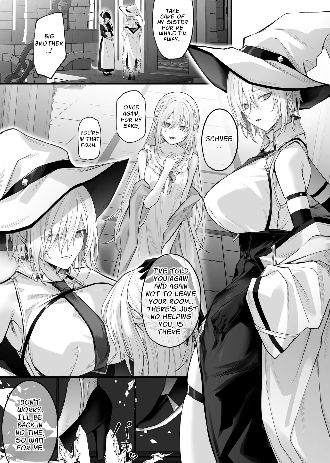 Juketsu no Majo Alexia wa Mou Otoko ni Modorenai | The Cursed Blood Witch Alexia Can Never Go Back to Being a Man - Page 2