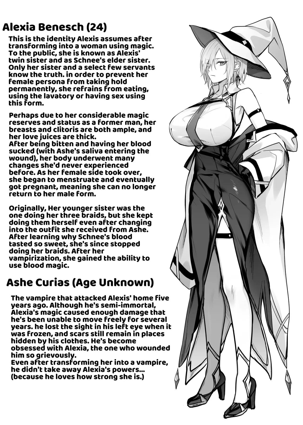 Juketsu no Majo Alexia wa Mou Otoko ni Modorenai | The Cursed Blood Witch Alexia Can Never Go Back to Being a Man - Page 53